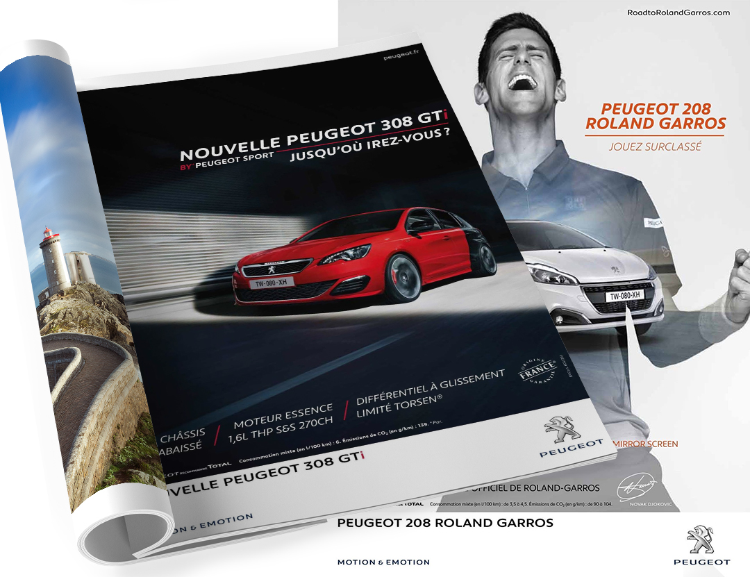 Publicité en insertion presse